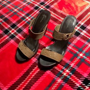 Harley Davidson Leather Strappy Heels